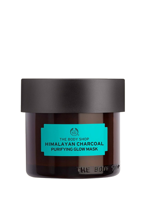 The Body Shop Čistiaca pleťová maska pre zmiešanú a mastnú pleť Himalayan Charcoal (Purifying Glow Mask) 75 ml