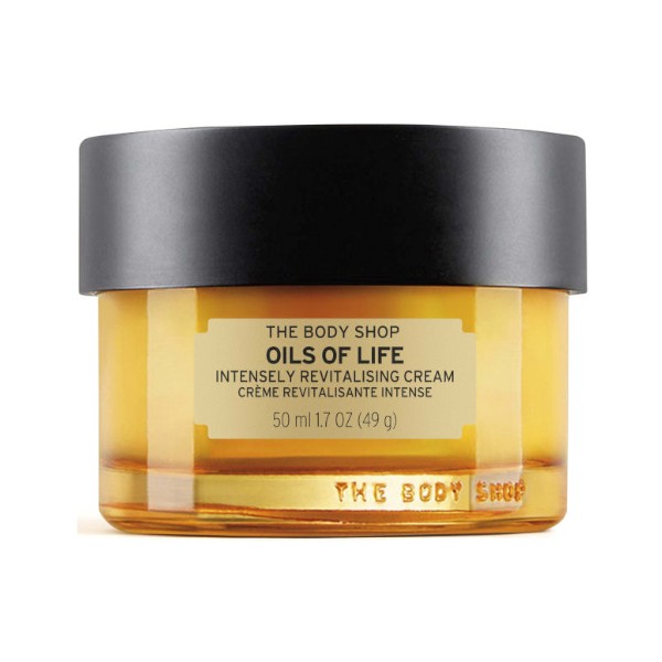 Levně The Body Shop Denní revitalizační pleťový krém Oils Of Life (Intensely Revitalising Cream) 50 ml