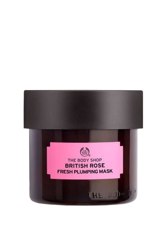Levně The Body Shop Hydratační maska pro suchou pleť British Rose (Fresh Plumping Mask) 75 ml
