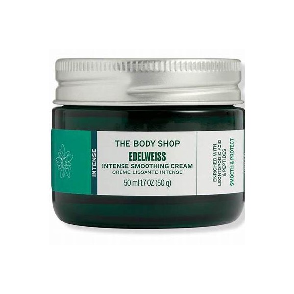 The Body Shop Intenzívne vyhladzujúci pleťový krém Edelweiss (Intense Smoothing Cream) 50 ml