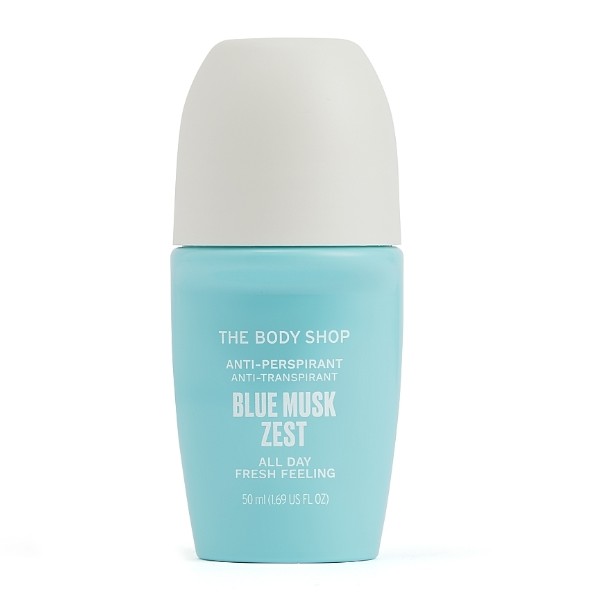 Levně The Body Shop Kuličkový antiperspirant Blue Musk Zest (Antiperspirant) 50 ml