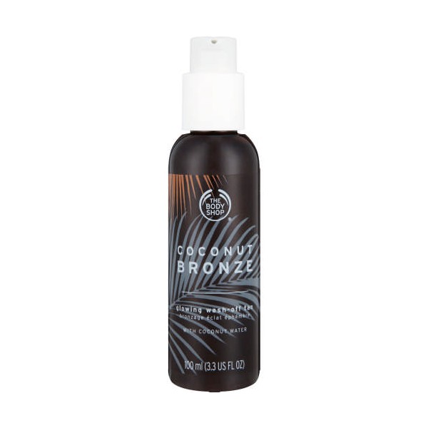 Levně The Body Shop Rozjasňující samoopalovací voda Coconut Bronze (Glowing Wash-Off Tan) 100 ml