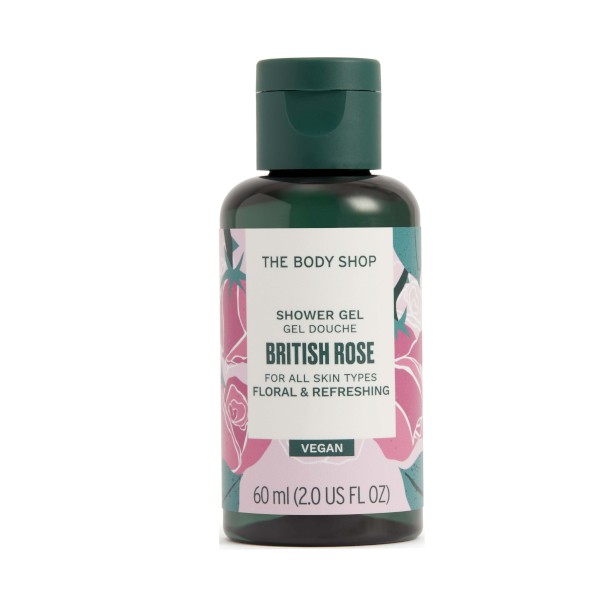 Levně The Body Shop Sprchový gel British Rose (Shower Gel) 60 ml