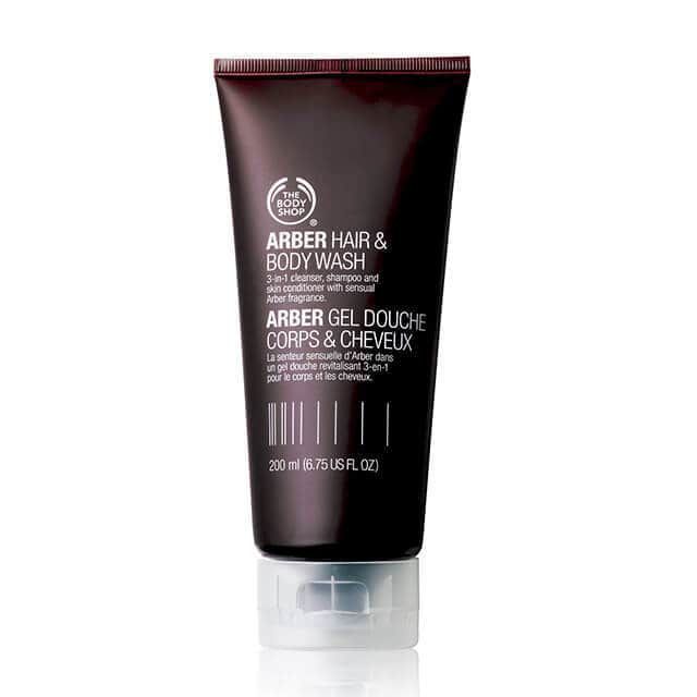 Levně The Body Shop Sprchový gel na tělo a vlasy Arber (Hair & Body Wash) 200 ml