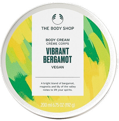 Levně The Body Shop Tělový krém Bergamot (Body Cream) 200 ml