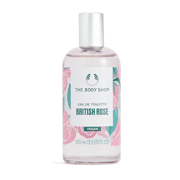 Levně The Body Shop Toaletní voda British Rose 100 ml