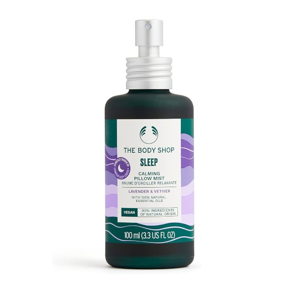 The Body Shop Uklidňující sprej na polštář Lavender & Vetiver (Calming Pillow Mist) 100 ml
