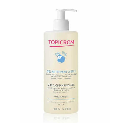Zobrazit detail výrobku Topicrem Mycí gel na tělo a vlasy pro děti od narození 2 v 1 BABY (Cleansing Gel) 500 ml