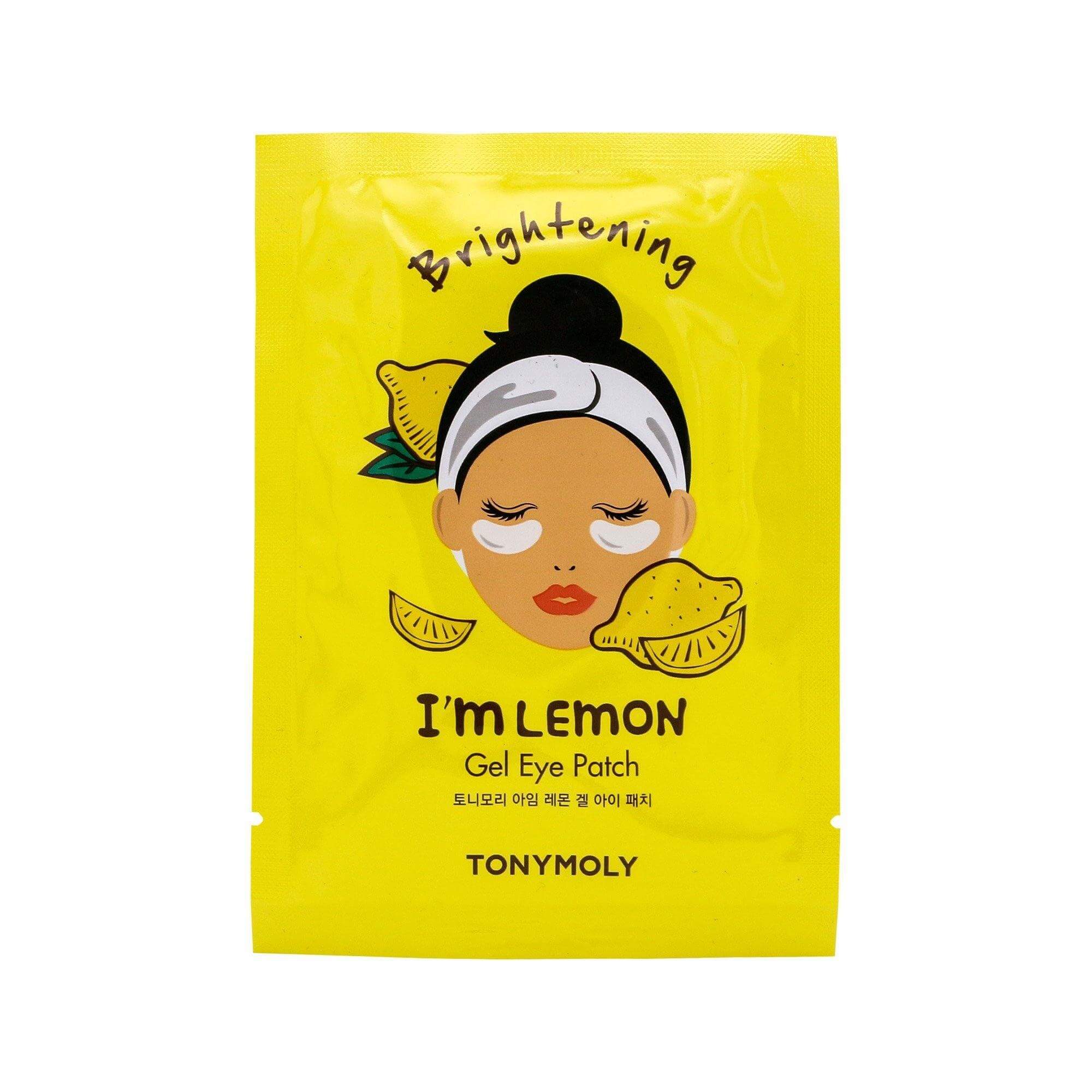 Tony Moly Rozjasňující gelové polštářky I`m Lemon (Brightening Gel Eye Patch) 21 ml