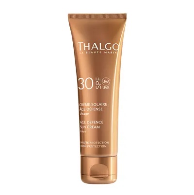 Thalgo Ochranný krém na obličej SPF 30 (Age Defence Sun Screen Cream) 50 ml
