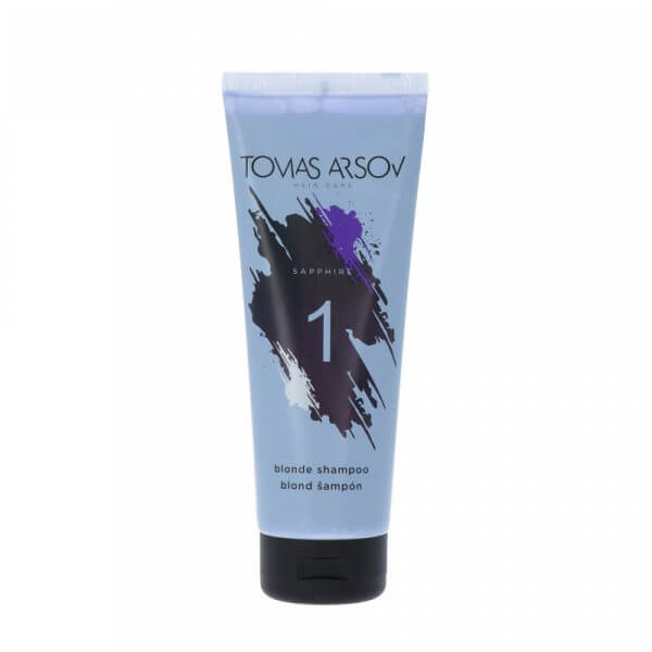 Zobrazit detail výrobku Tomas Arsov Šampon pro blond, odbarvené a melírované vlasy Sapphire (Blonde Shampoo) 250 ml