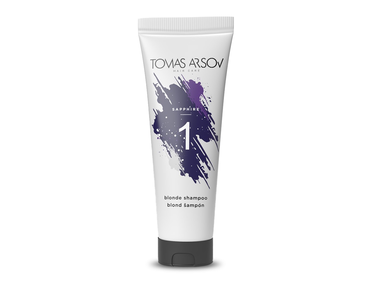 Levně Tomas Arsov Šampon pro blond, odbarvené a melírované vlasy Sapphire (Blonde Shampoo) 250 ml
