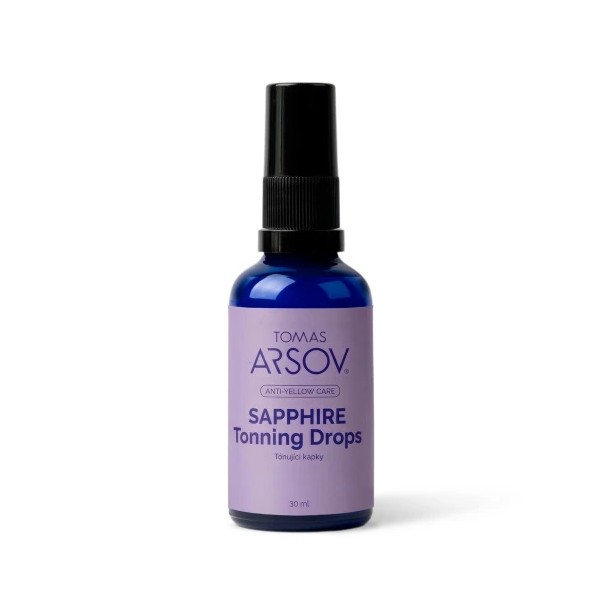 Tónující kapky na vlasy Sapphire (Toning Drops) 30 ml