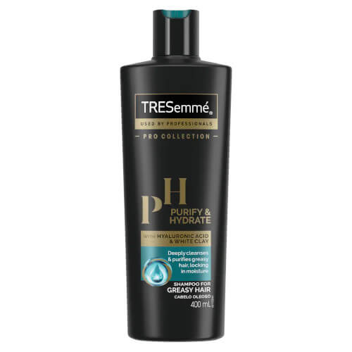 TRESemmé Čisticí šampon pro mastné vlasy Purify & Hydrate (Shampoo) 400 ml