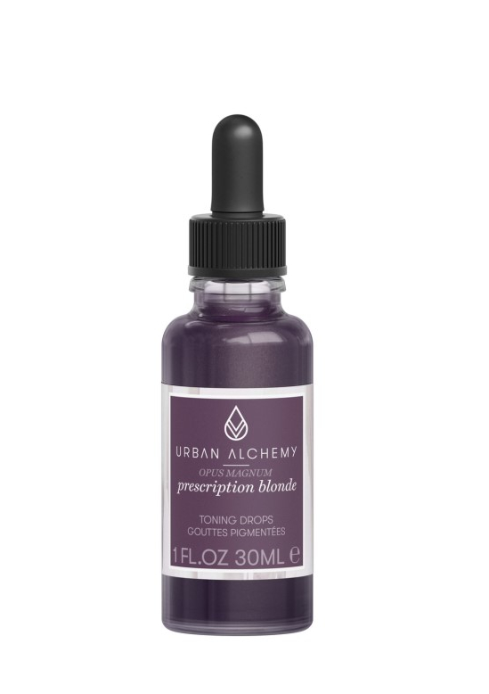 Urban Alchemy Kapky s fialovými pigmenty Opus Magnum Prescription Blonde (Toning Drops) 30 ml