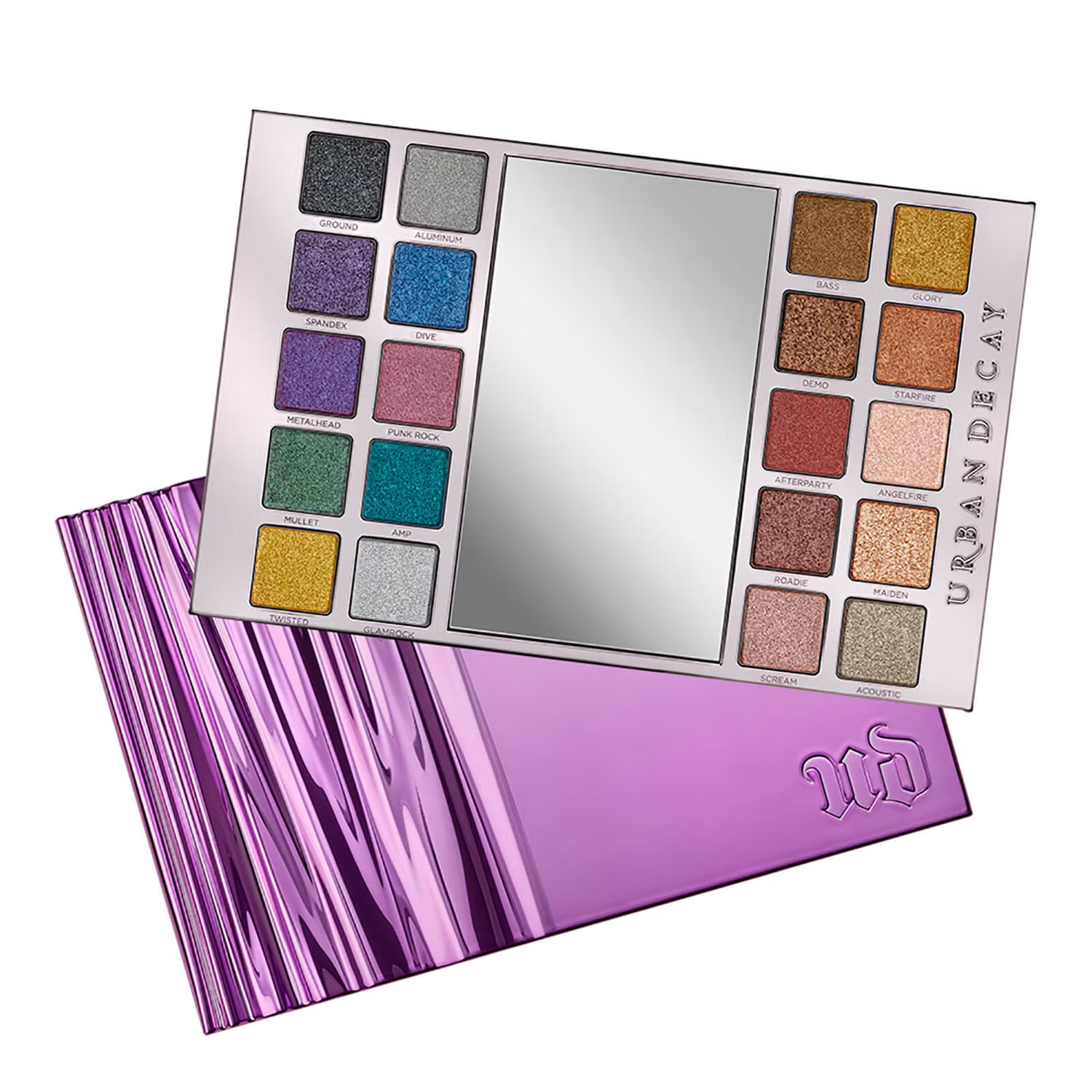 Urban Decay Paletka očních stínů Heavy Metals (Metallic Eyeshadow Palette) 16 g