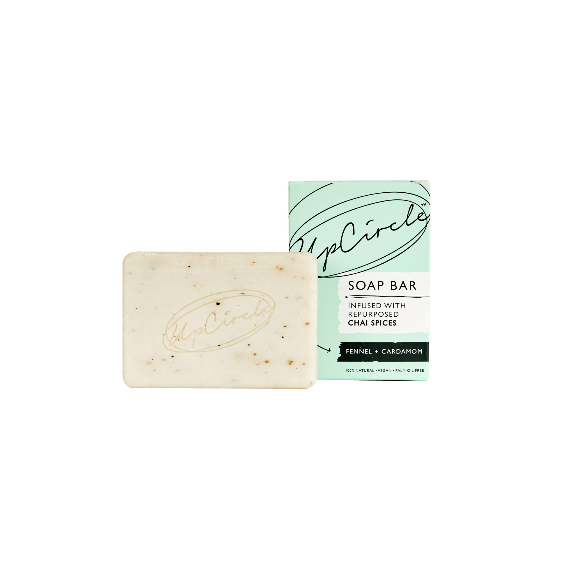 UpCircle Mýdlo Fennel & Cardamom Chai Soap Bar 100 g