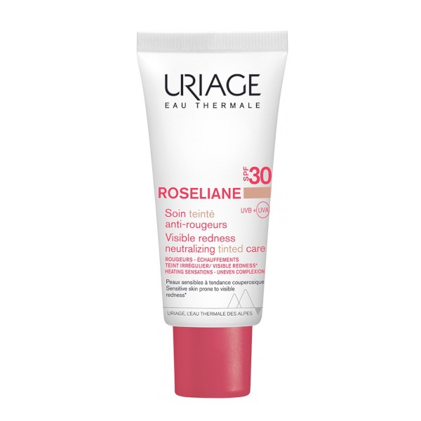 Uriage CC krém pro citlivou pleť se sklonem k začervenání SPF 30 Roséliane (CC Cream SPF 30) 40 ml