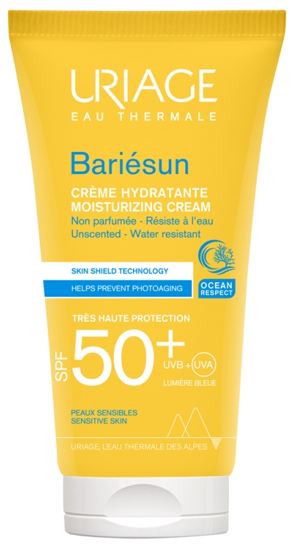 Zobrazit detail výrobku Uriage Hydratační krém na opalování pro citlivou pokožku SPF 50+ Bariesun (Moisturizing Cream) 50 ml
