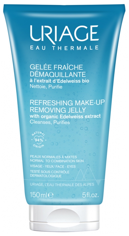 Zobrazit detail výrobku Uriage Osvěžující gel pro odstranění make-upu (Refreshing Make-Up Removing Jelly) 150 ml