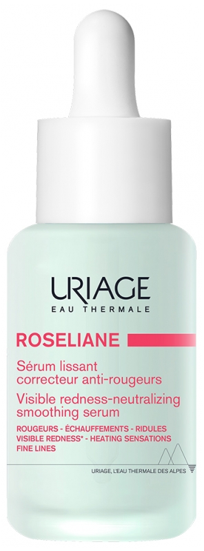 Uriage Vyhlazující sérum proti zarudnutí Roseliane (Visible Redness-Neutralizing Smoothing Serum) 30 ml