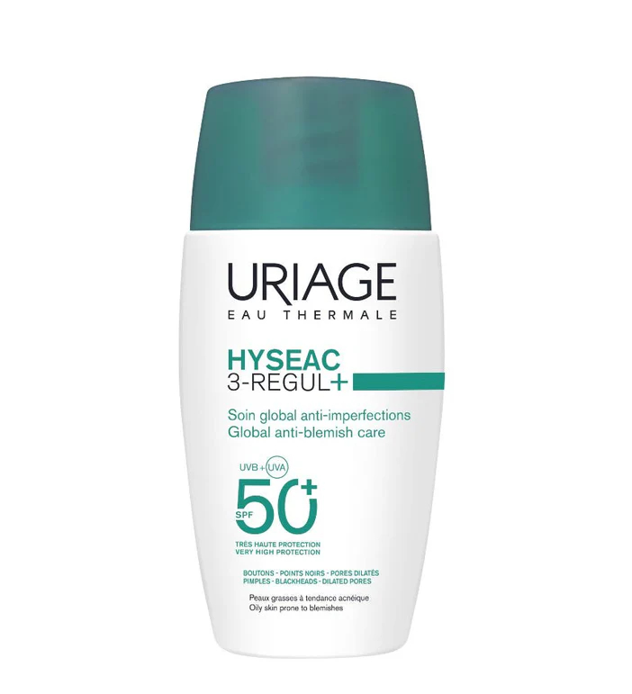 Uriage Starostlivosť proti nedokonalostiam pleti SPF 50+ Anti-Blemish Care 50 ml