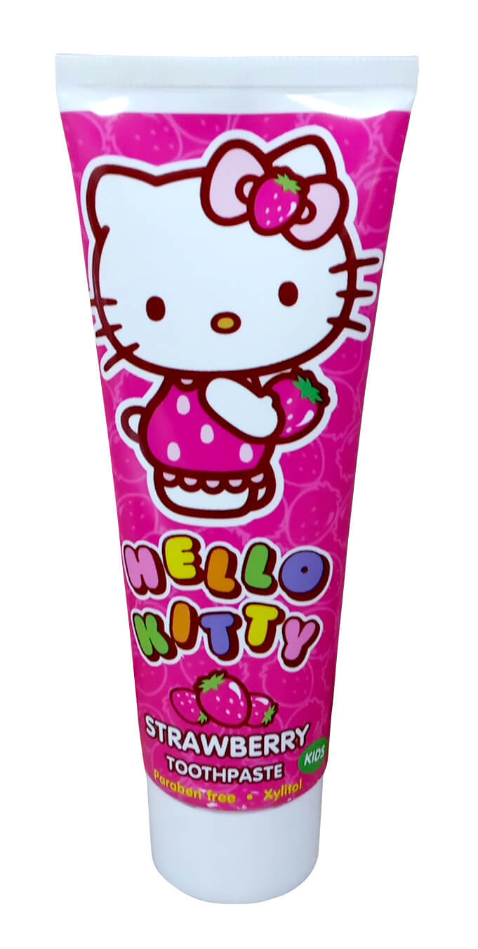 VitalCare Zubná pasta - gél s jahodou príchuťou Hello Kitty 75 ml + 2 mesiace na vrátenie tovaru