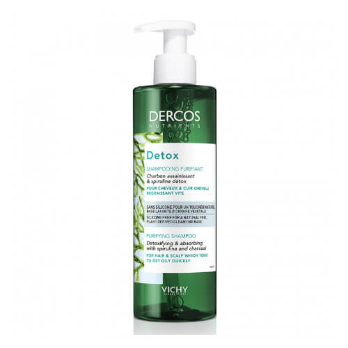 Vichy Čisticí detoxikační šampon pro rychle se mastící vlasy Dercos Detox (Purifying Shampoo) 250 ml