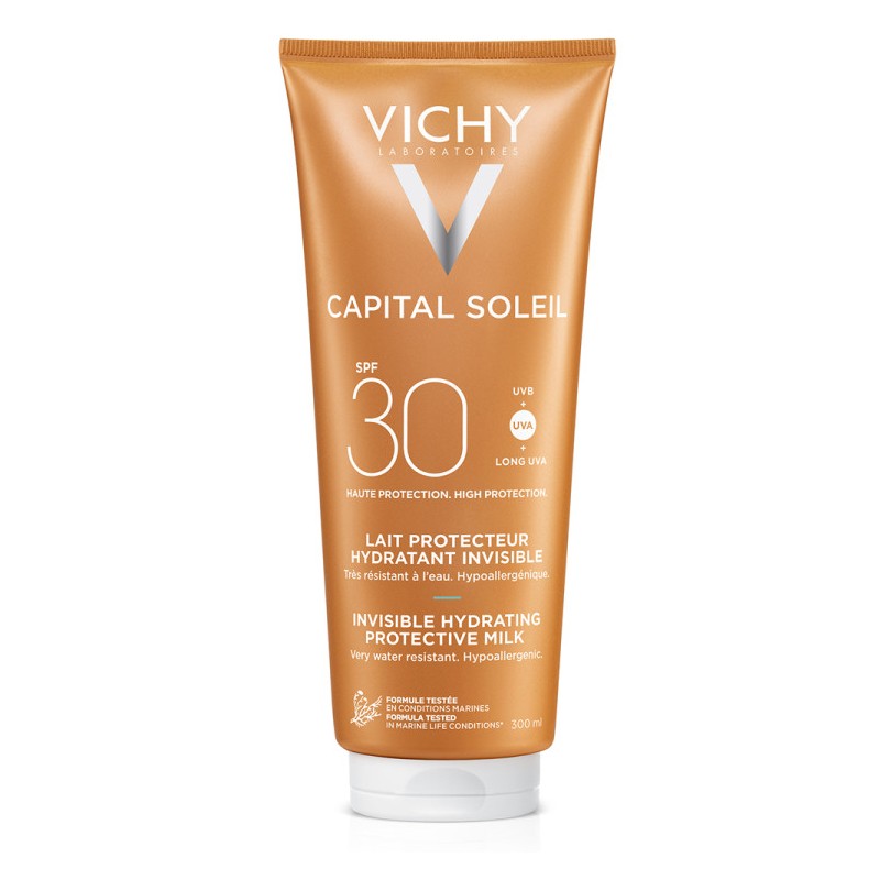 Hydratační mléko na tělo a obličej SPF 30 Idéal Soleil 300 ml