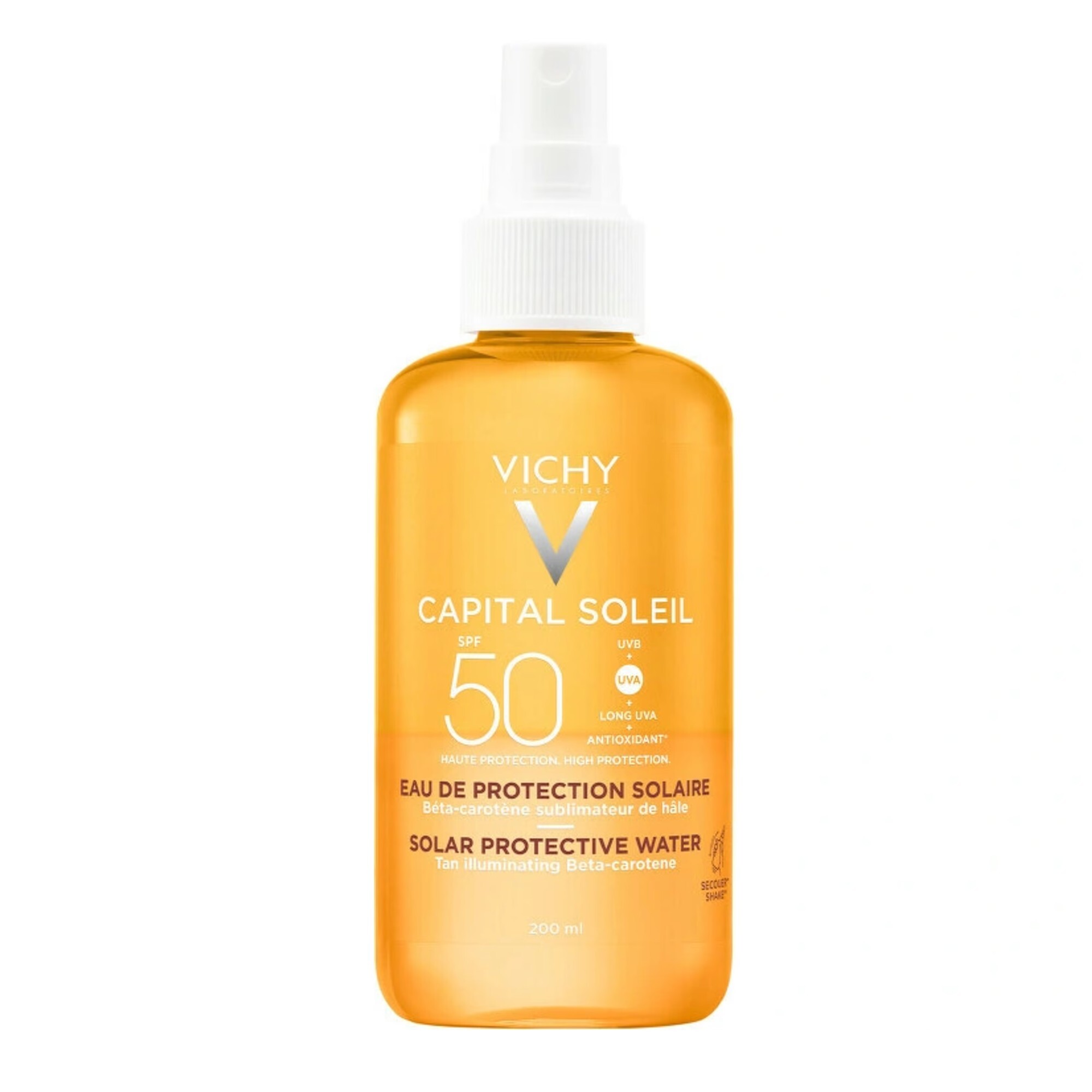 Ochranný sprej s beta-karotenem Capital Soleil SPF 50 200 ml koupíte na Vivantis.cz