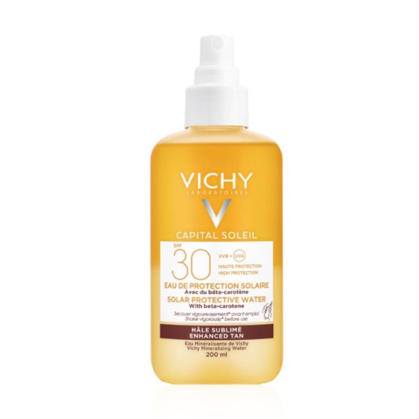 Vichy Ochranný sprej s betakarotenem SPF 30 Ideal Soleil (Solar Protective Water) 200 ml