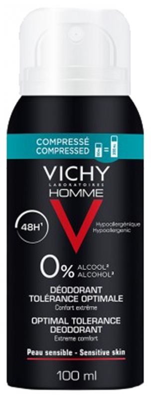 Levně Vichy Deodorant ve spreji Homme (Optimal Tolerance Deodorant) 100 ml