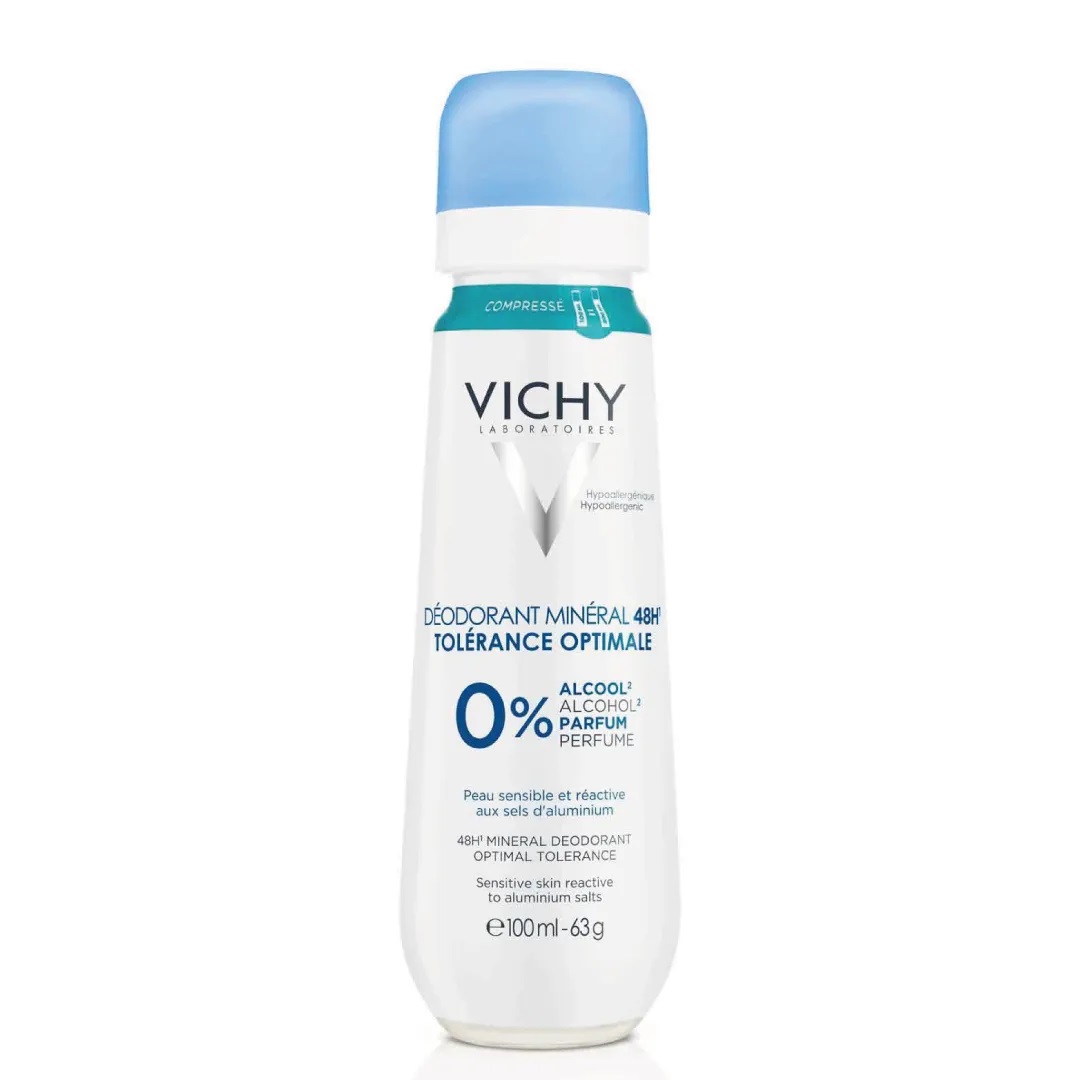 Levně Vichy Minerální deodorant ve spreji Optimal Tolerance (48H Mineral Deodorant) 100 ml