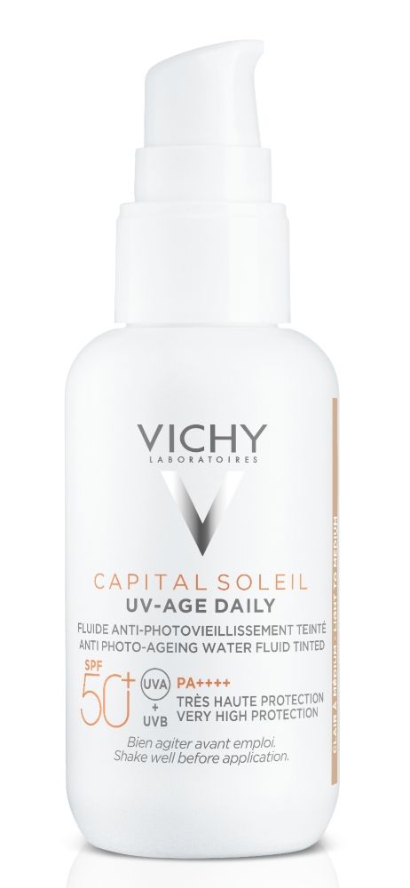 Vichy Capital Soleil ochranný tónovaný fluid na tvár SPF 50+ 40 ml