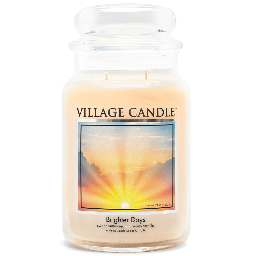 Village Candle Vonná sviečka v skle Brighter Days 602 g