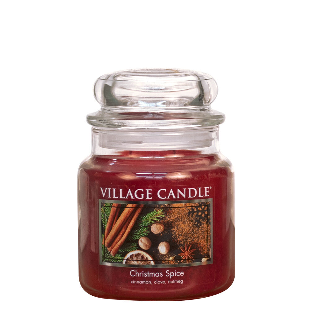 Village Candle Vonná svíčka ve skle Christmas Spice 397 g