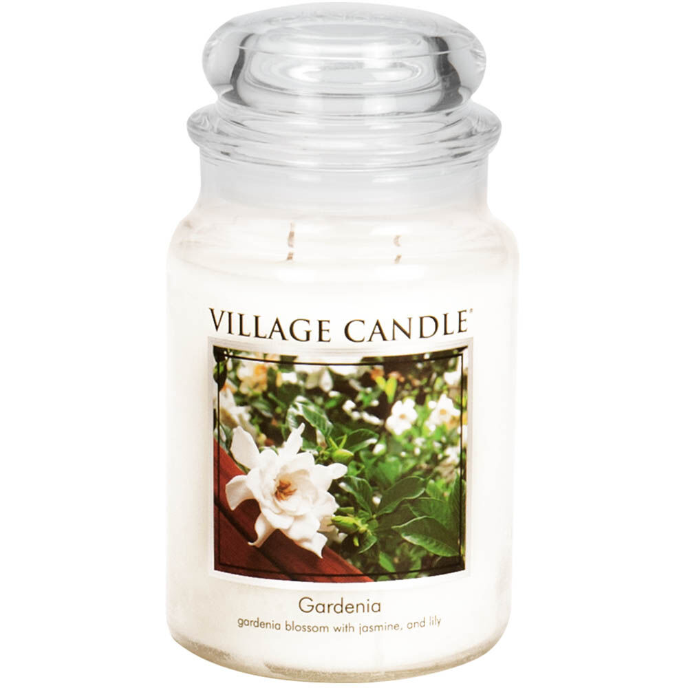 Village Candle Vonná svíčka ve skle Gardénie 602 g