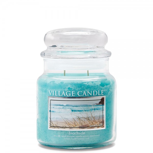 Village Candle Vonná sviečka v skle Pláž (Beachside) 396 g