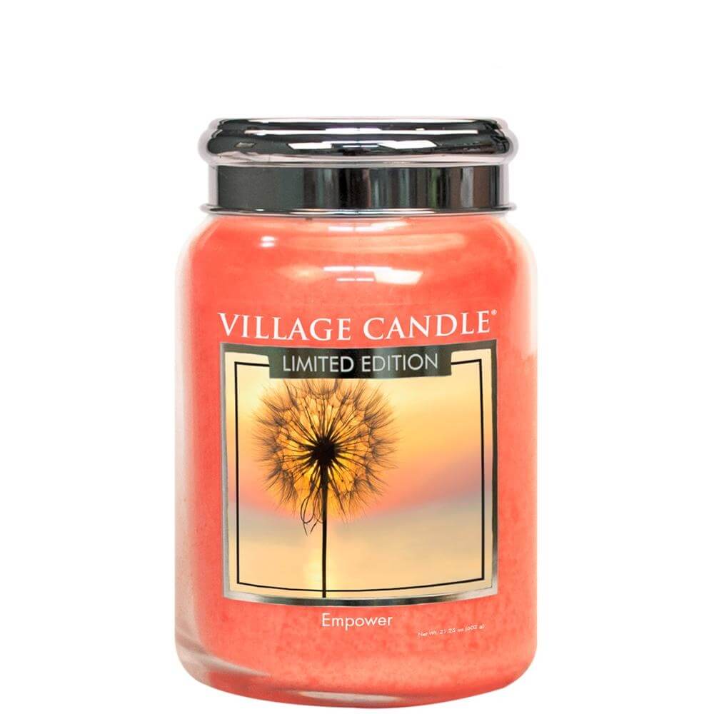 Village Candle Vonná svíčka ve skle Empower Limited Edition 602 g