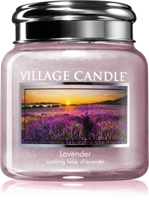 Village Candle Vonná svíčka ve skle Lavender 390 g