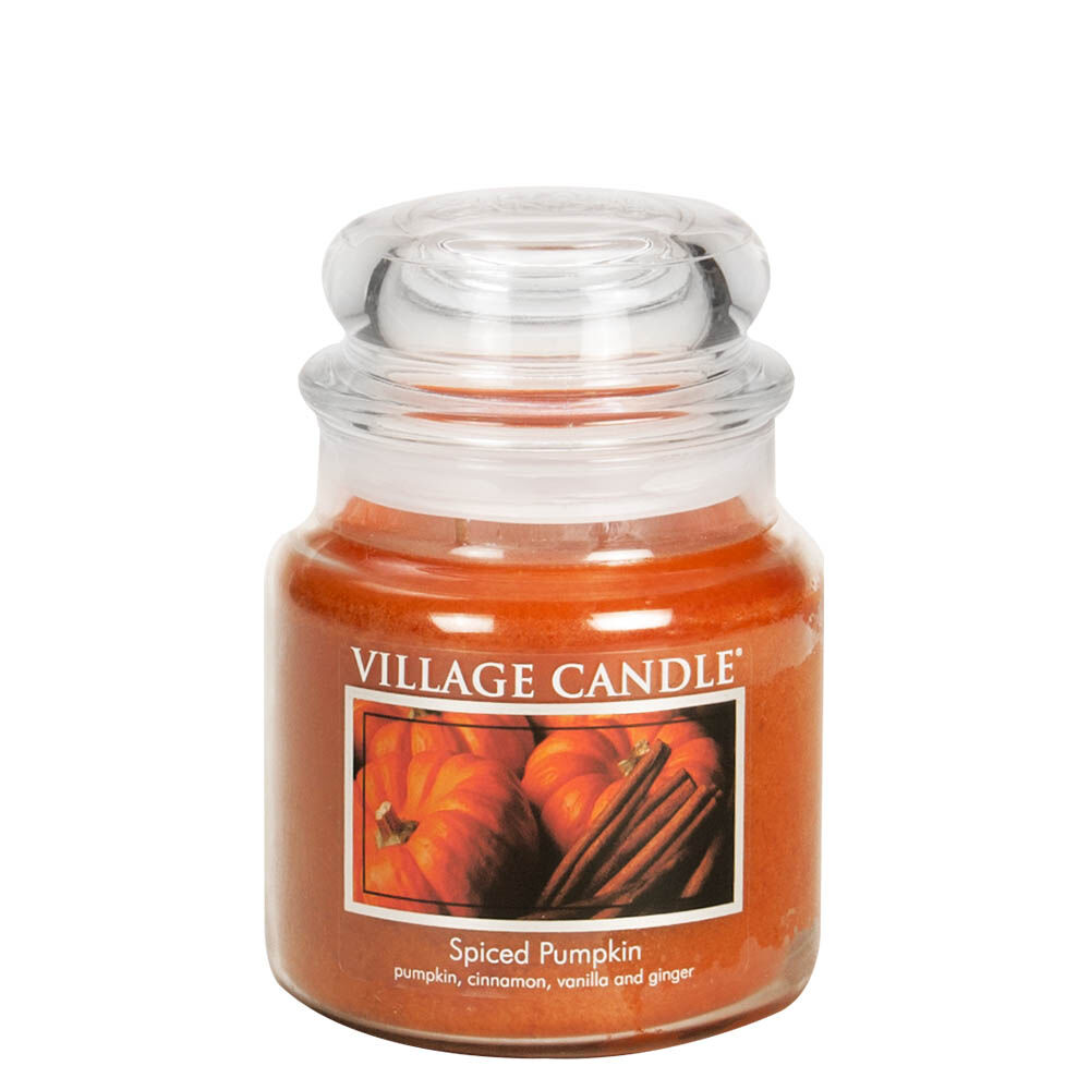 Village Candle Vonná svíčka ve skle Spiced Pumpkin 397 g
