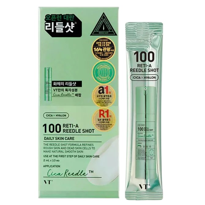VT Cosmetics Dárková sada Reti-A Reedle Shot 100 Serum 10 x 2 ml