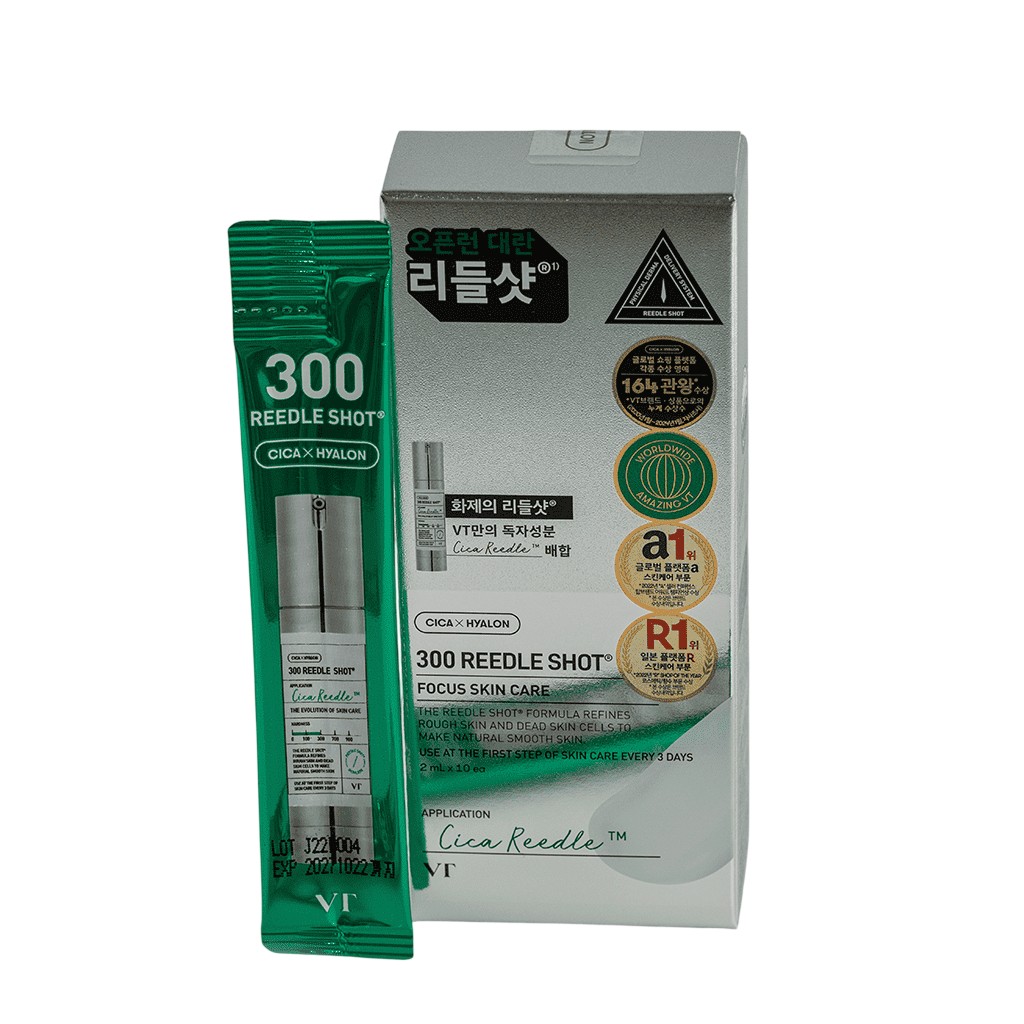 VT Cosmetics Dárková sada Reedle Shot 300 Face Serum 10 x 2 ml