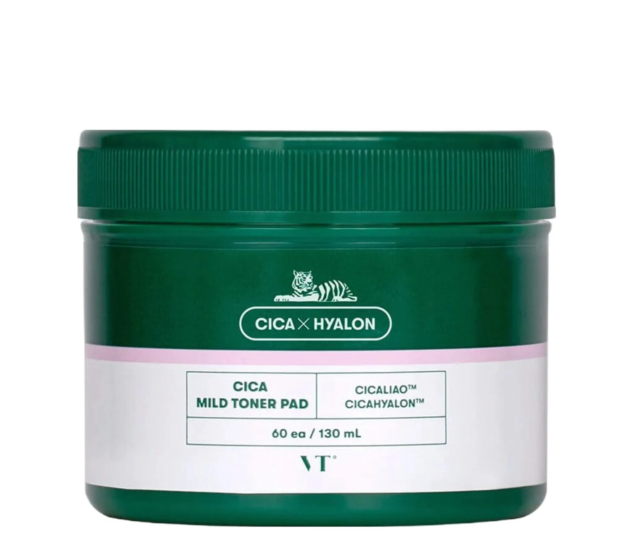 VT Cosmetics Tonizační tamponky Cica Mild Toner Pad 60 ks