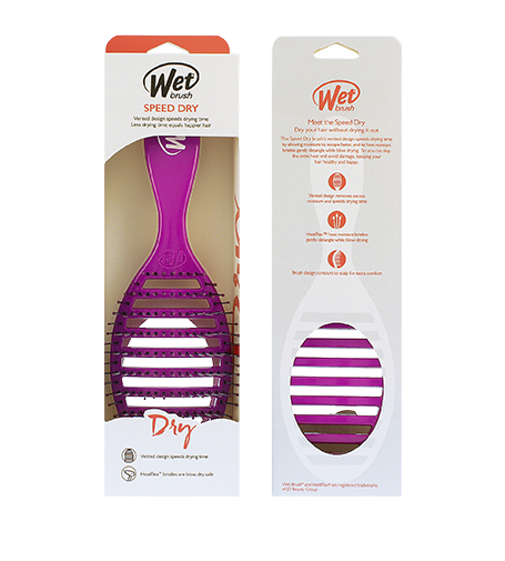 Wet Brush Kartáč na vlasy Purple (Speed Dry)
