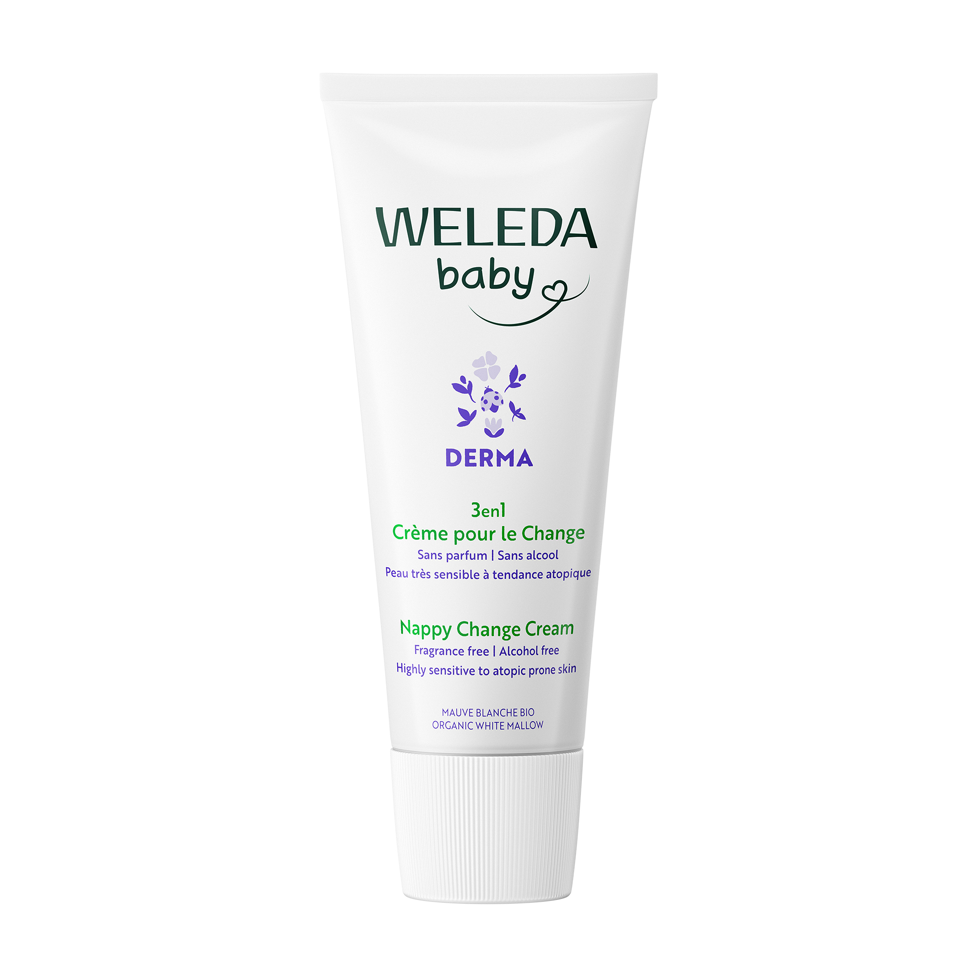 Weleda Krém na zadoček 3v1 Derma (Nappy Change Cream) 50 ml