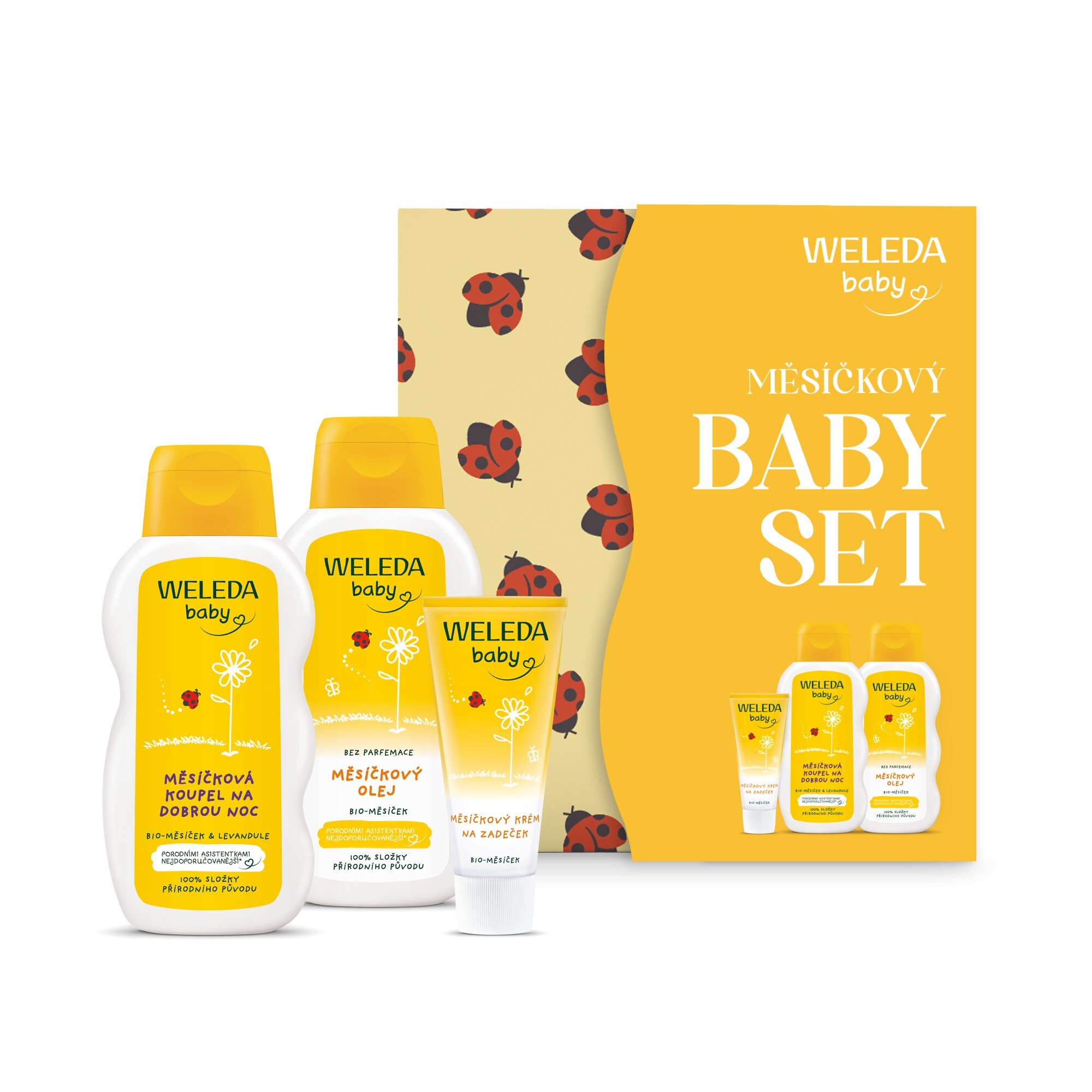 Weleda Měsíčkový Baby set