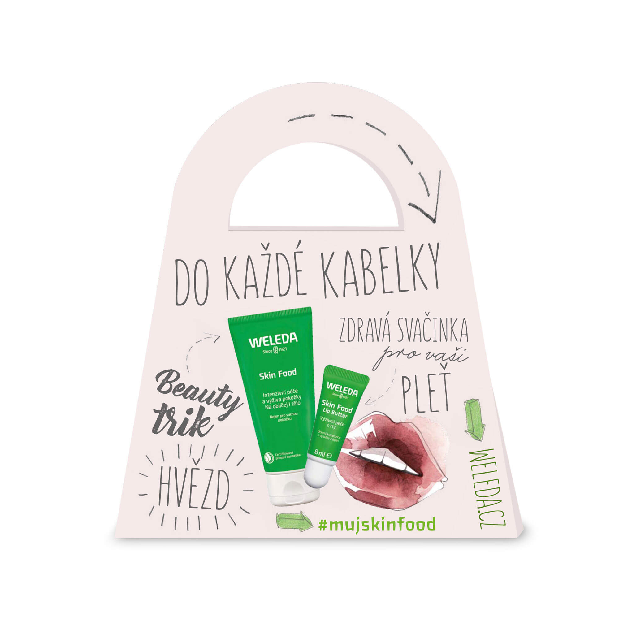 Zobrazit detail výrobku Weleda Sada kosmetiky Skin Food do každé kabelky 30 ml + 8 ml