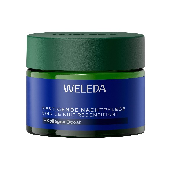 Weleda Liftingový nočný krém Modrý horec a plesnivá alpská (Contouring Night Cream) 40 ml