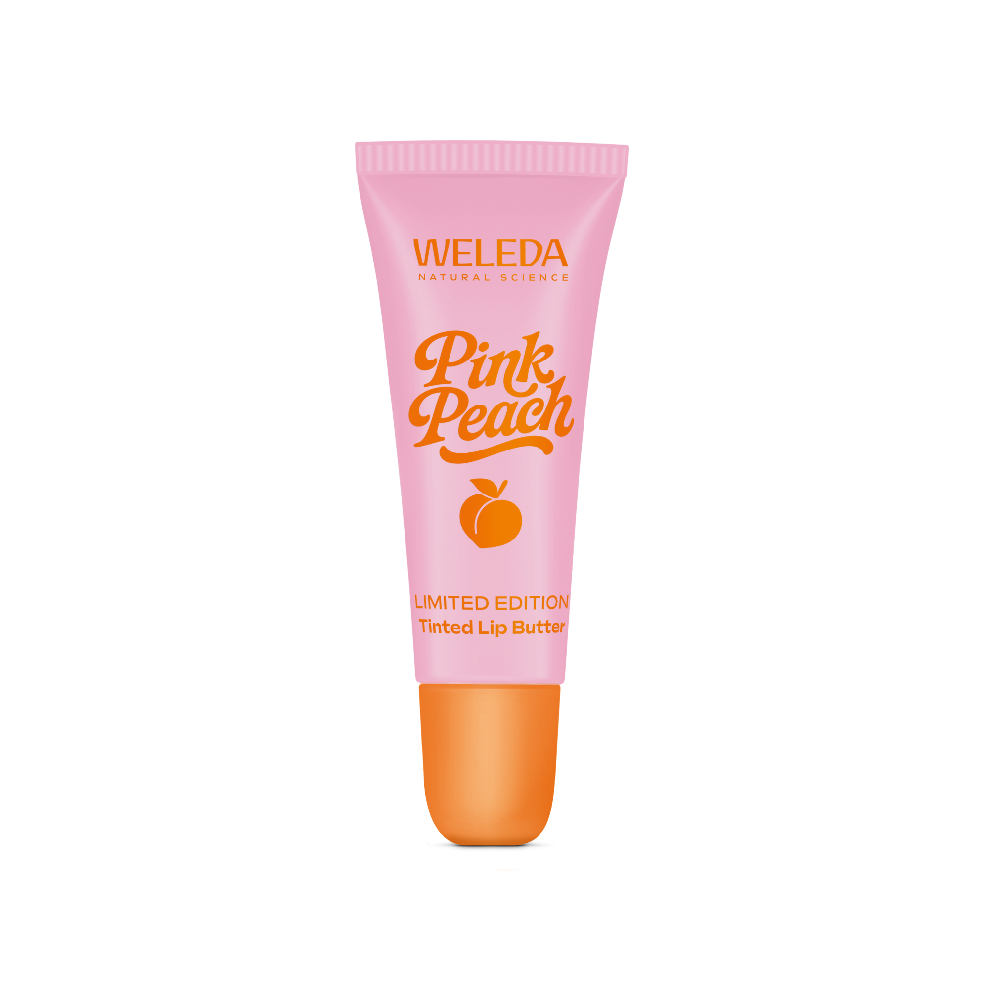 Weleda Tónovaný balzám na rty Pink Peach Tinted Lip Butter 7 ml